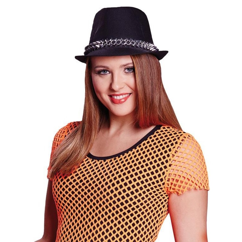 Premium fedora hat with studs