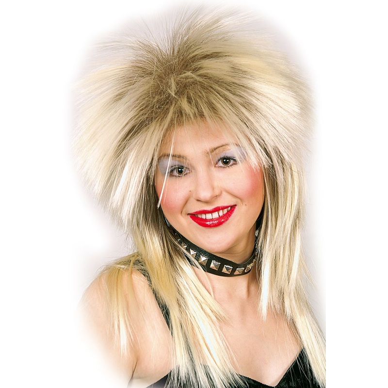 Rock'n Roll Girl wig brown-blonde