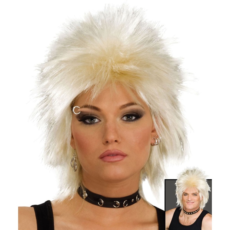 Rocky 80s wig unisex