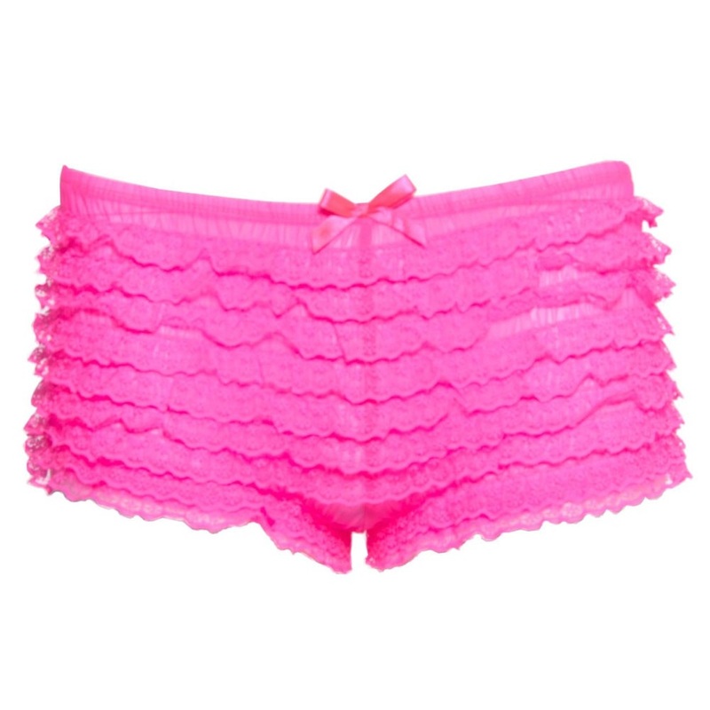 Ruffle Panty Barbie Pink