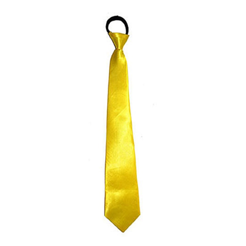Yellow neon tie