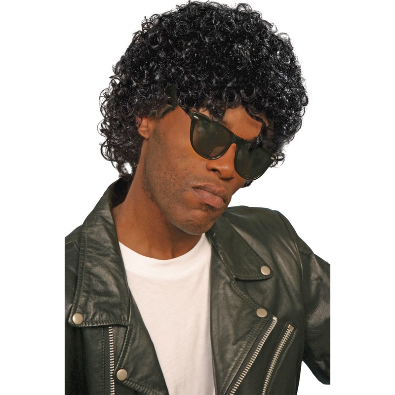Afro wet look wig