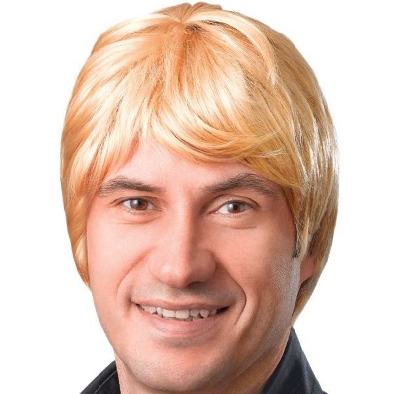 Blonde short hair wig Richard