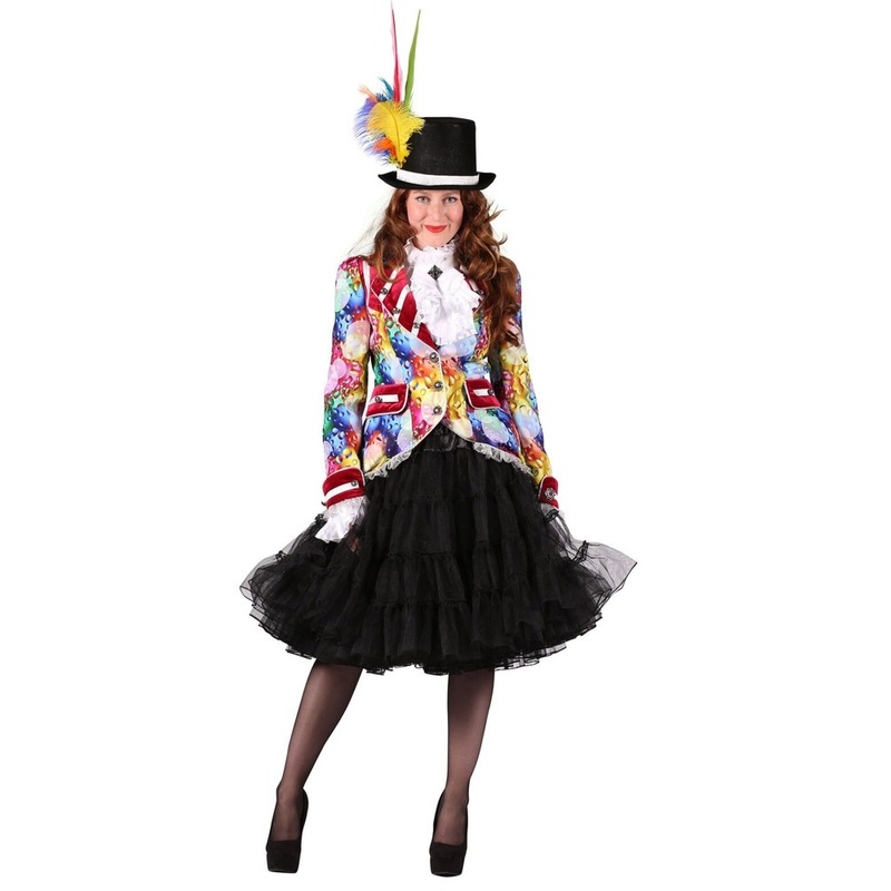Colorful Rainbow Drop ladies tailcoat XS