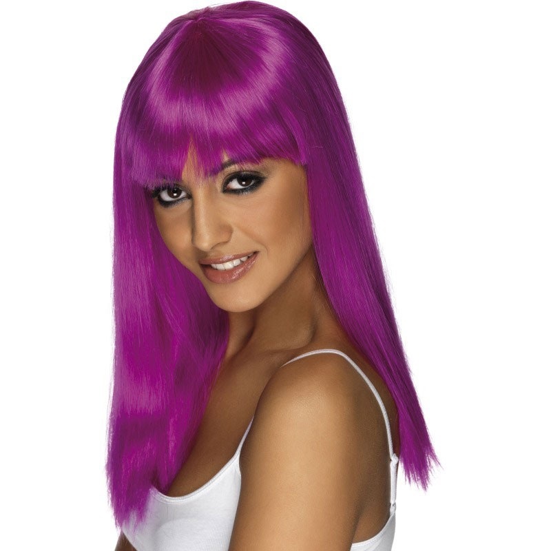 Drama Queen neon wig