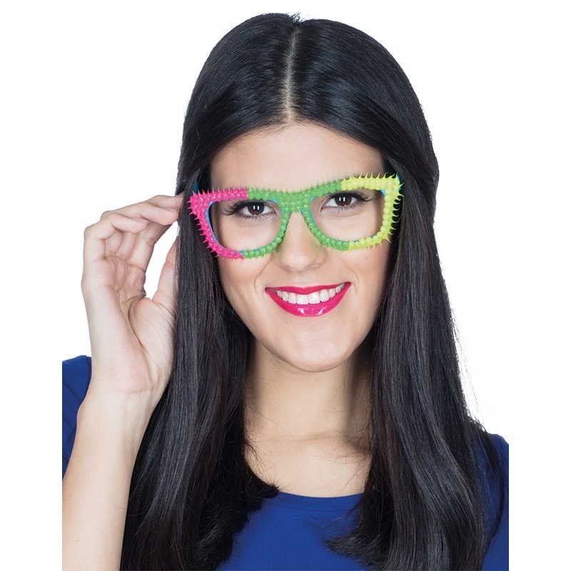 Funky monster glasses with spikes