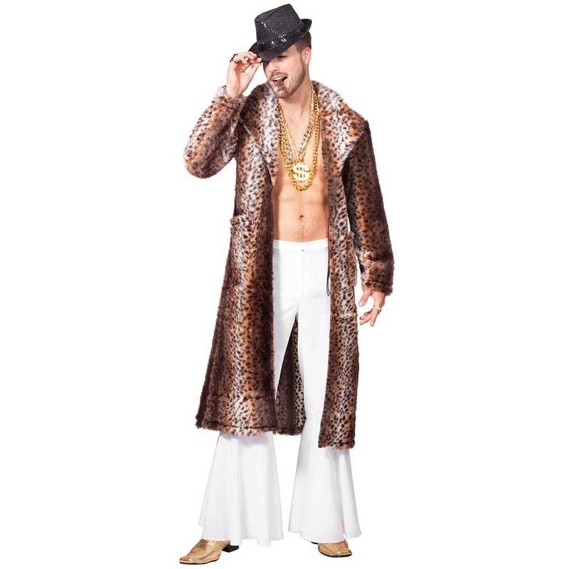 Leopard men's coat Dario 48
