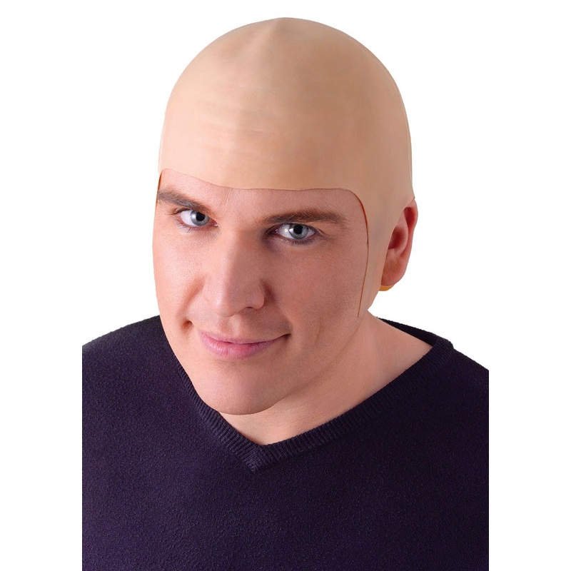 Light-skinned bald cap