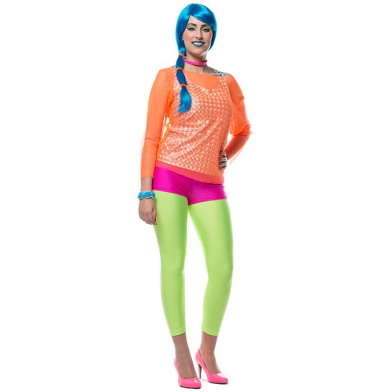 Neon green leggings 34