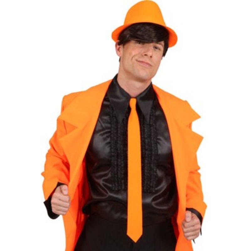 Neon Orange Party Tie