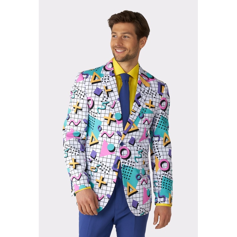 OppoSuits party suit Geometric shapes 46