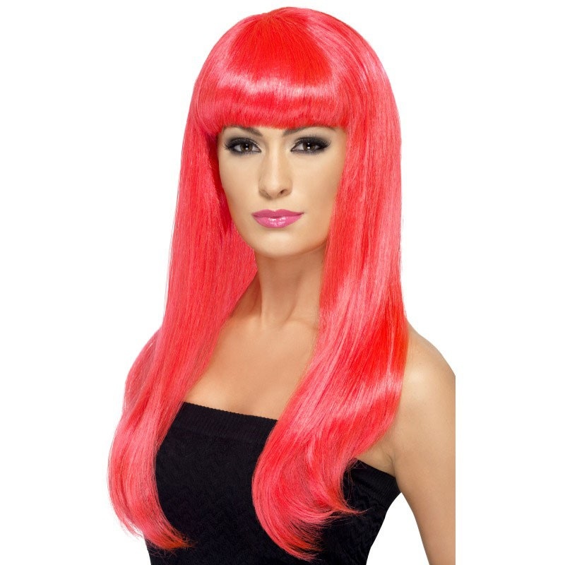 Pink Beauty Barbella Long Hair Wig