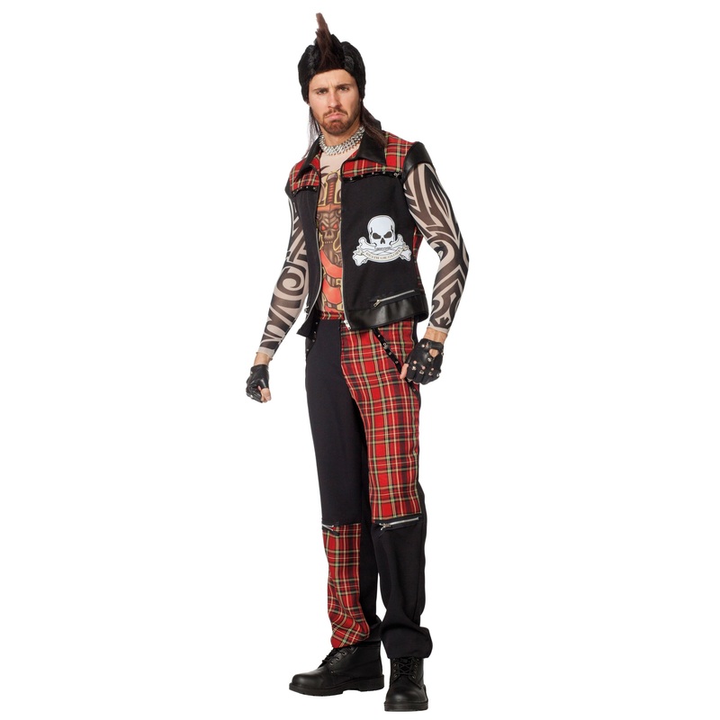 Punk Is Not Dead mens costume 48
