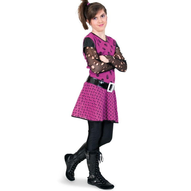 Paulina punk child costume 140