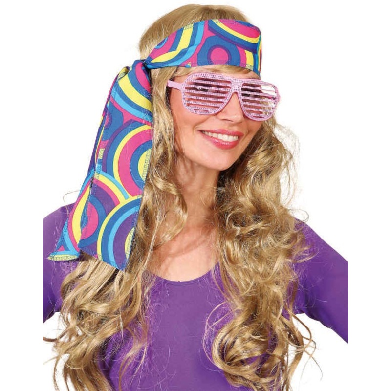 Pink glamor party glasses