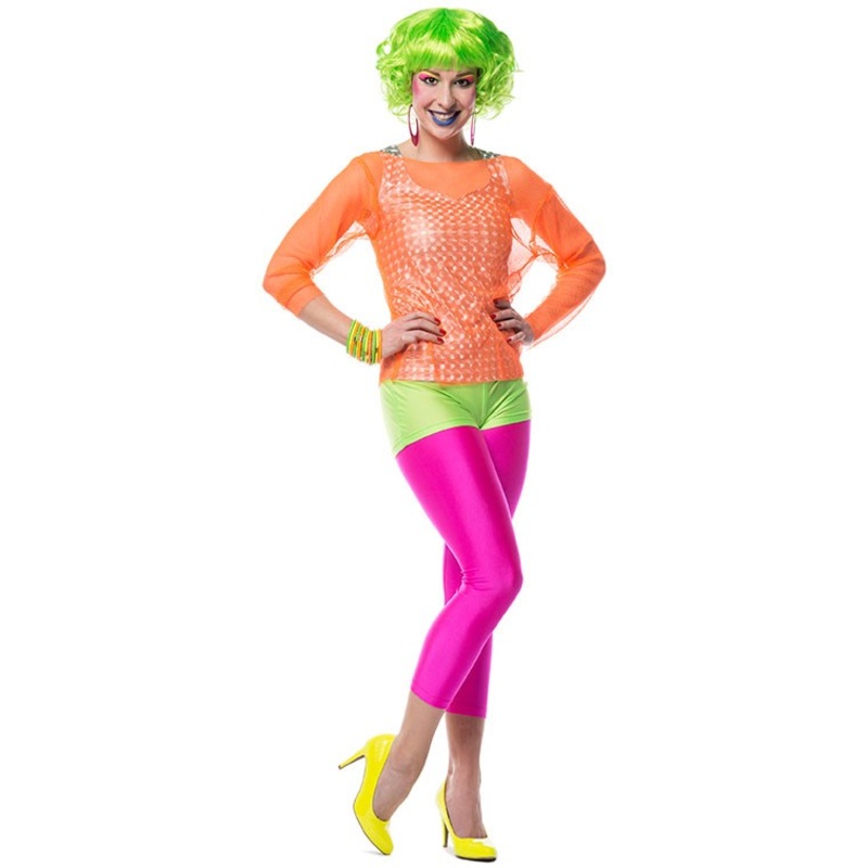 Sexy neon hot pants green 34