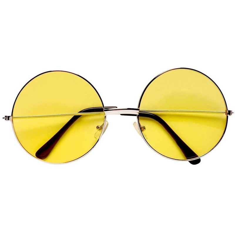 Yellow hippie glasses Ronny