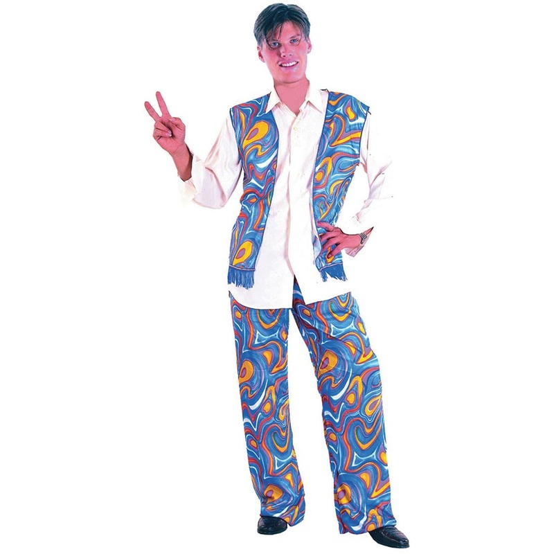 Artistic hippie mens costume