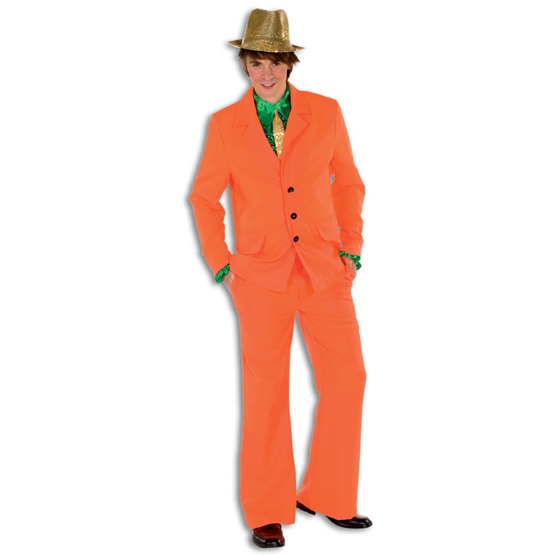 Bowie party suit in orange 48