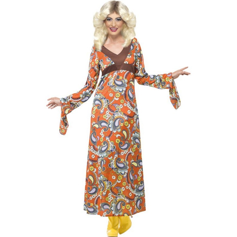 Woodstock Kamilla 70s ladies costume S