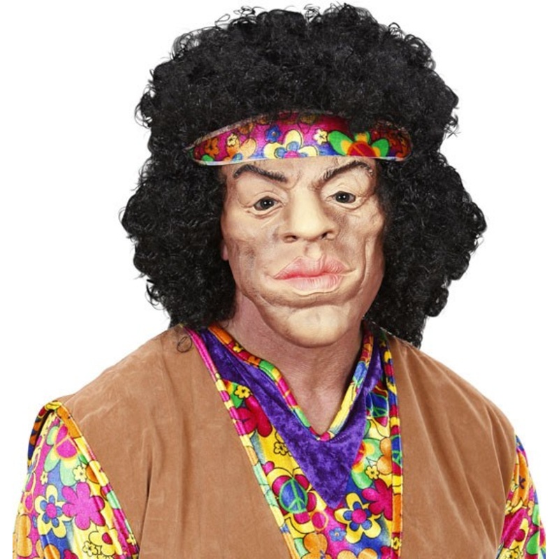 Woodstock legends mask with wig