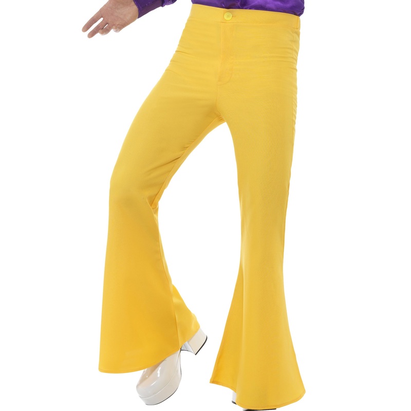 Yellow men's bell bottoms M