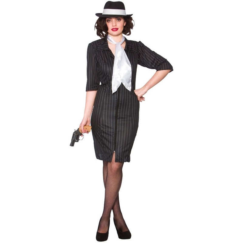 1920s gangster bride costume XS