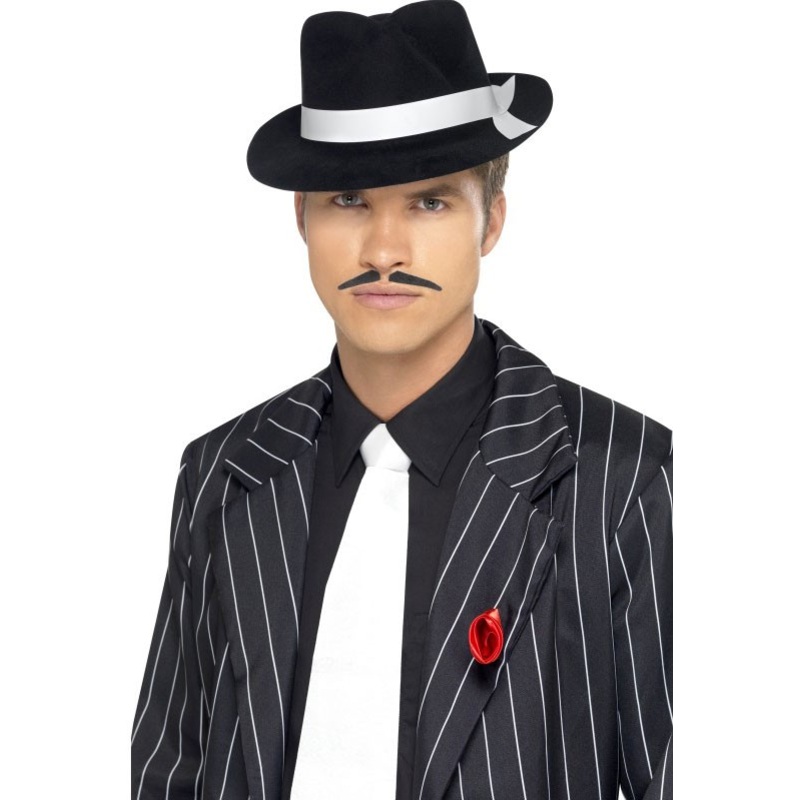 1920s gangster tie white