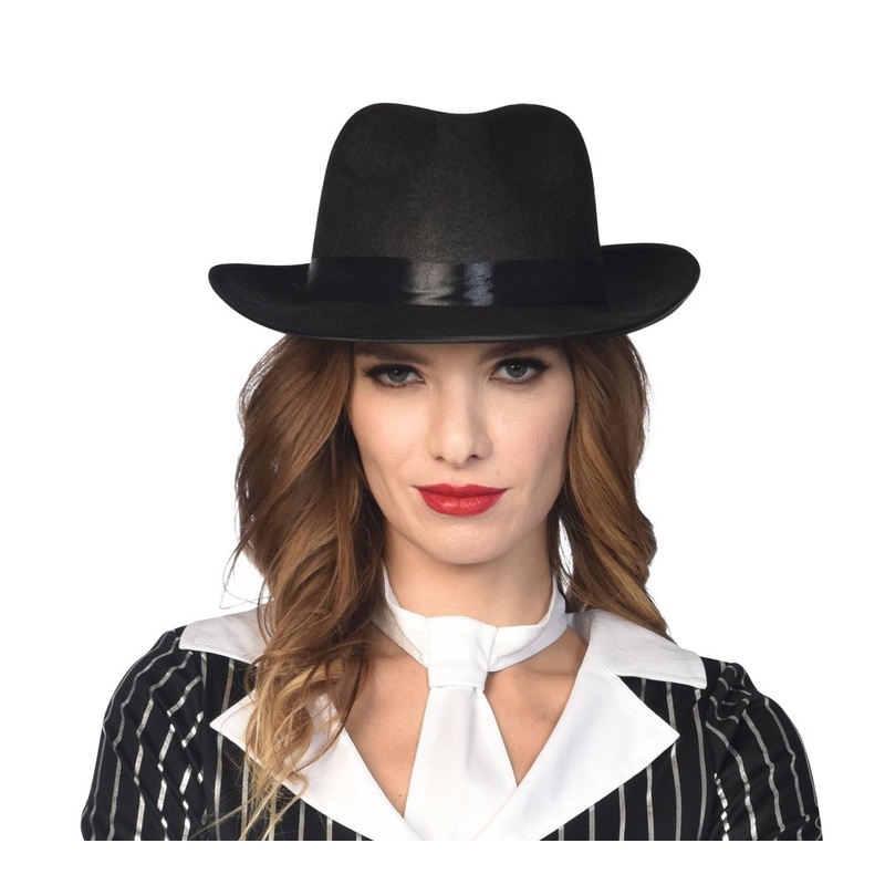 Black gangster hat Marlene