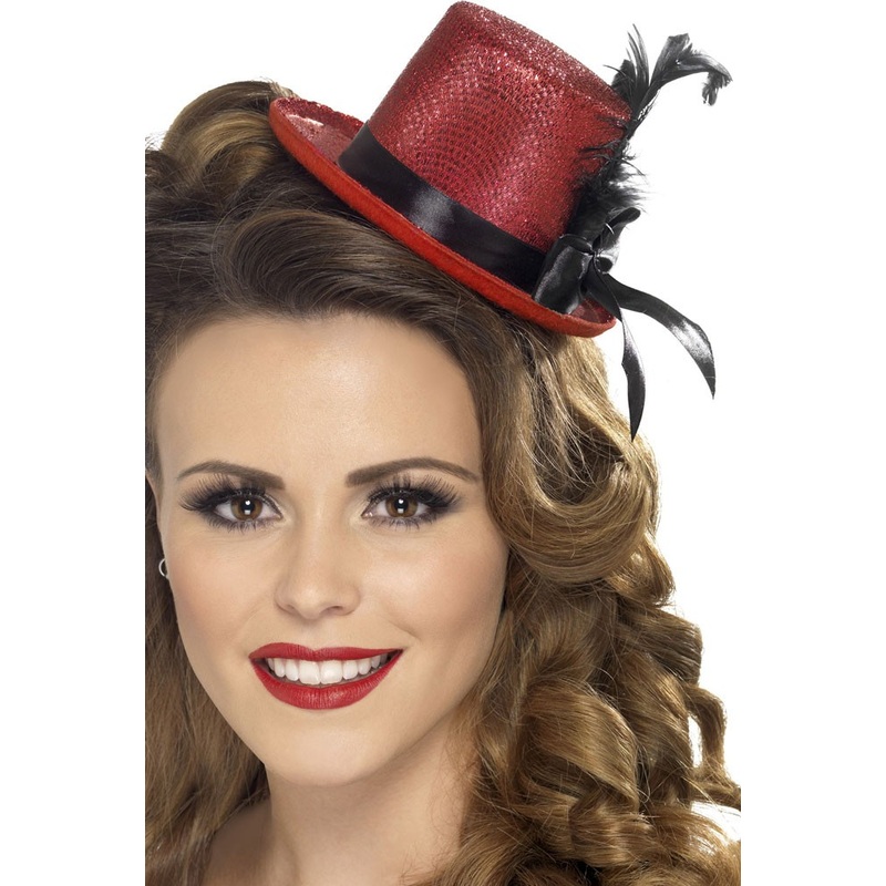 Charleston Mini Hat Red
