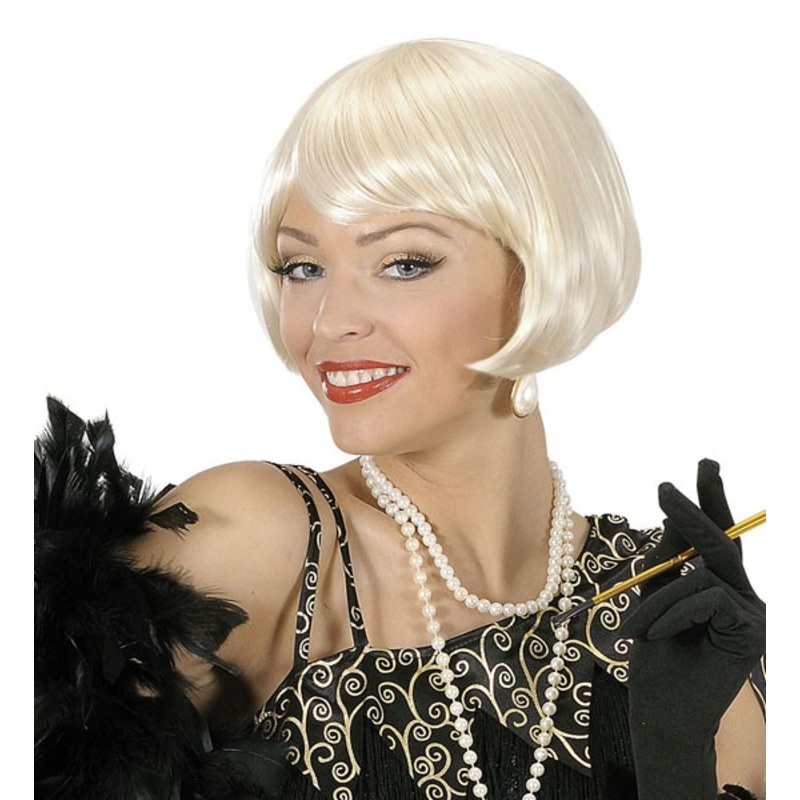 Elegant 20s bob ladies wig