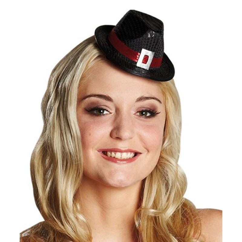 Gabrielle Mini Top Hat Black