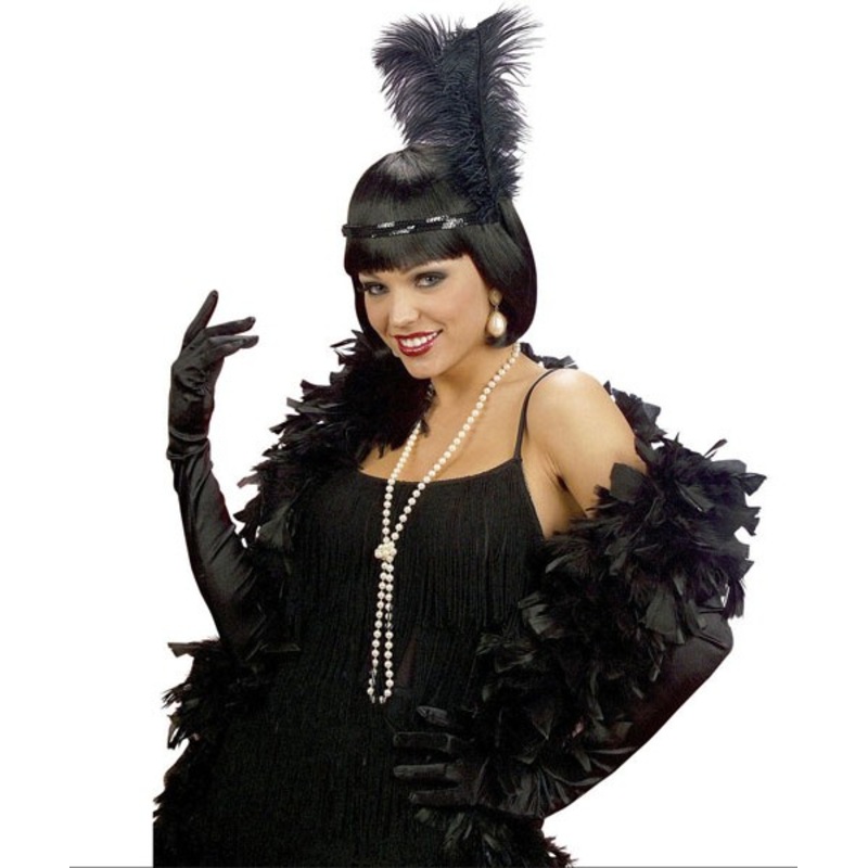 Gala gloves black 60cm
