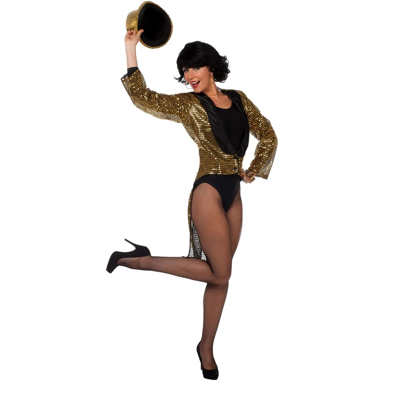 Golden 20s women's tailcoat 38