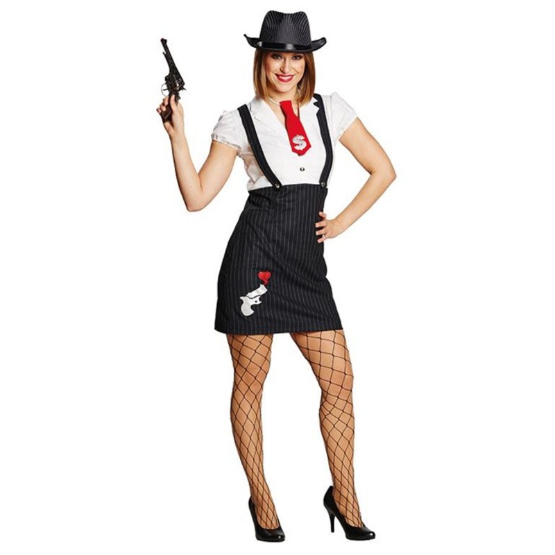 Mafia Lady Nina dress with tie 32
