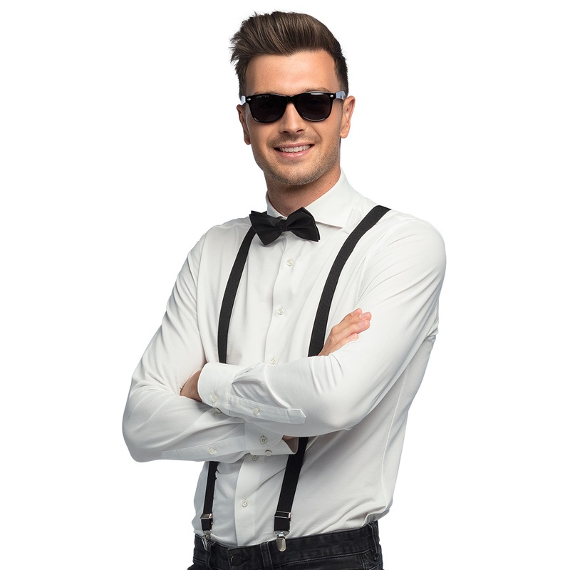 Party set 3 pieces black