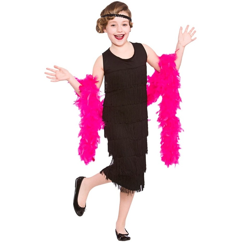 20s fringed dress for children M