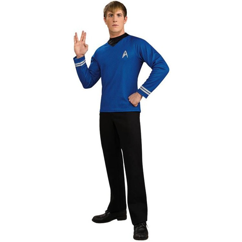 Blue Star Trek mens shirt M
