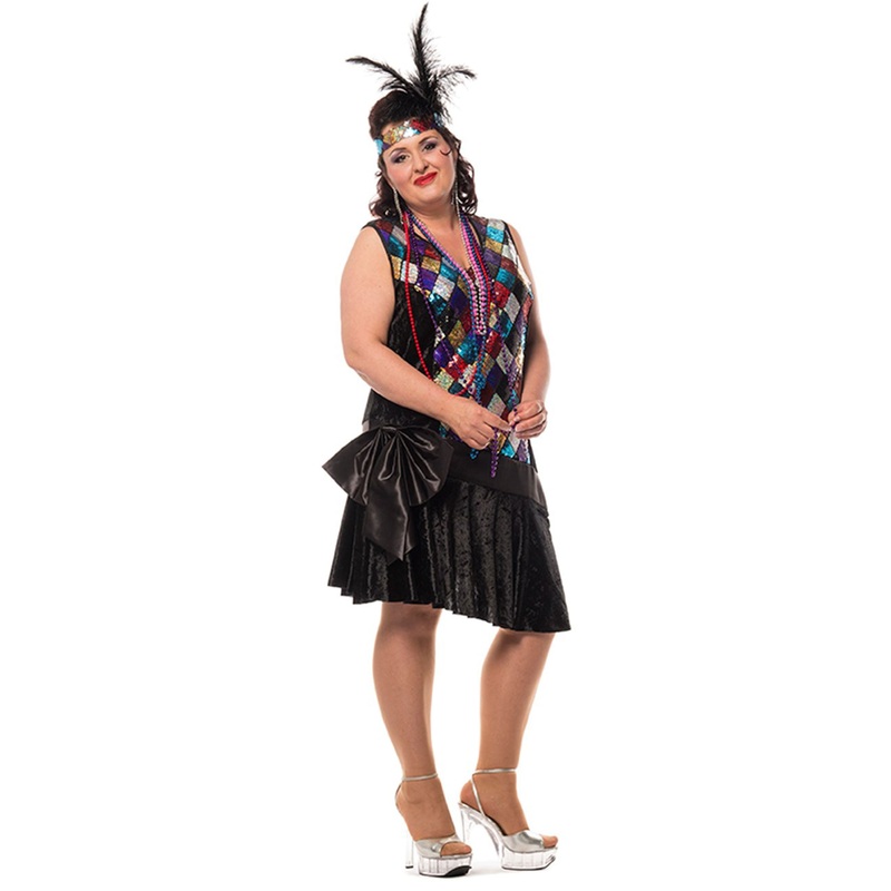Charleston 20s plus size ladies costume 48
