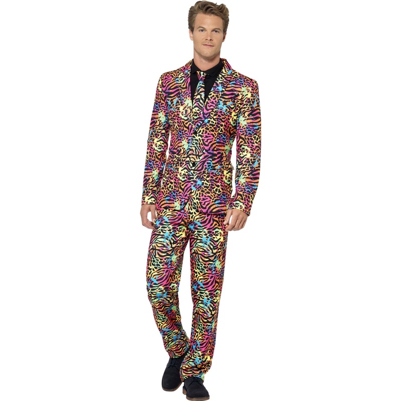 Colorful party suit M