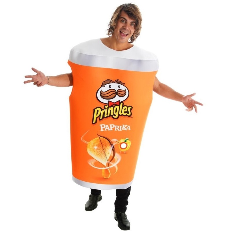 Pringles unisex costume Tasty Paprika