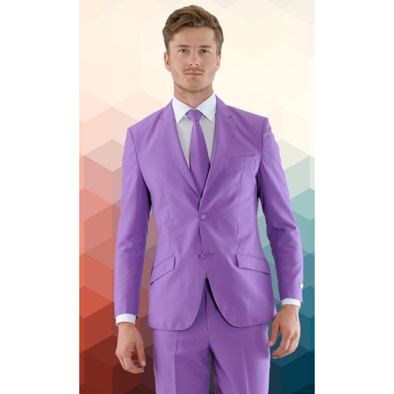 Purple party suit Vincent for men 48