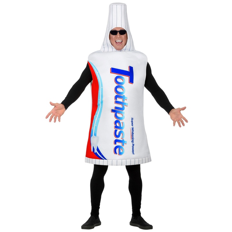 Toothpaste costume unisex