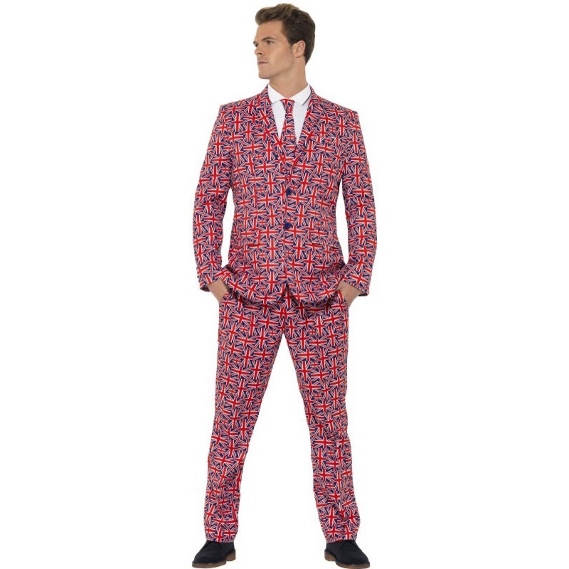 Union Jack party suit for men M