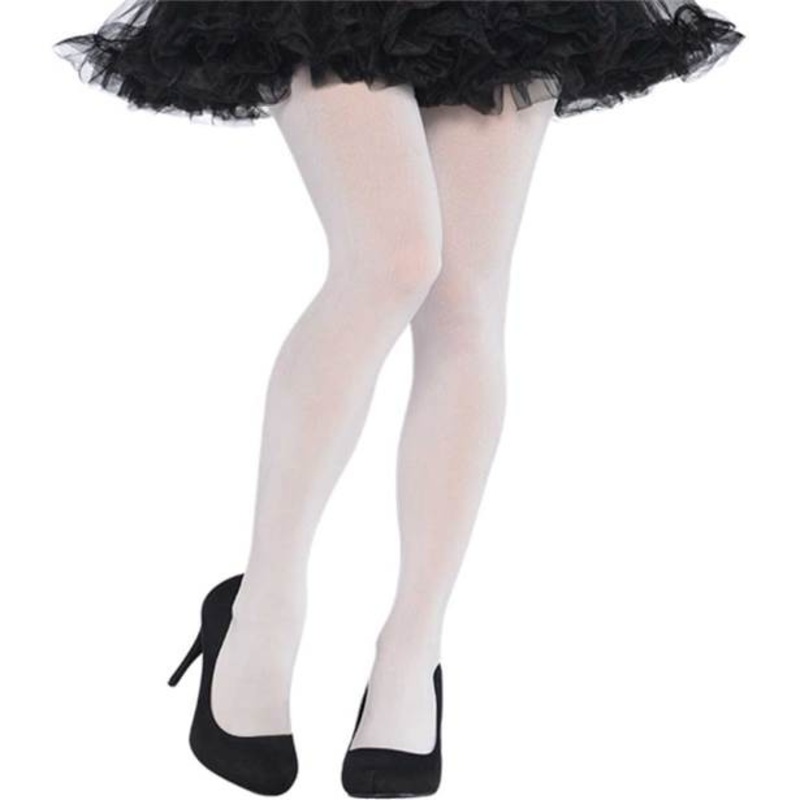 XL tights white