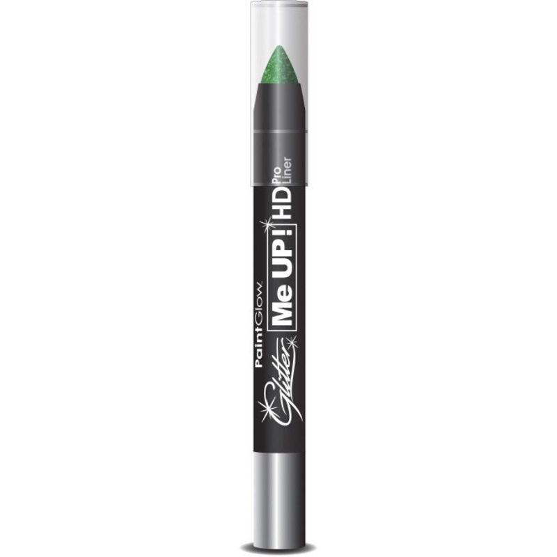 Green HD glitter make-up stick