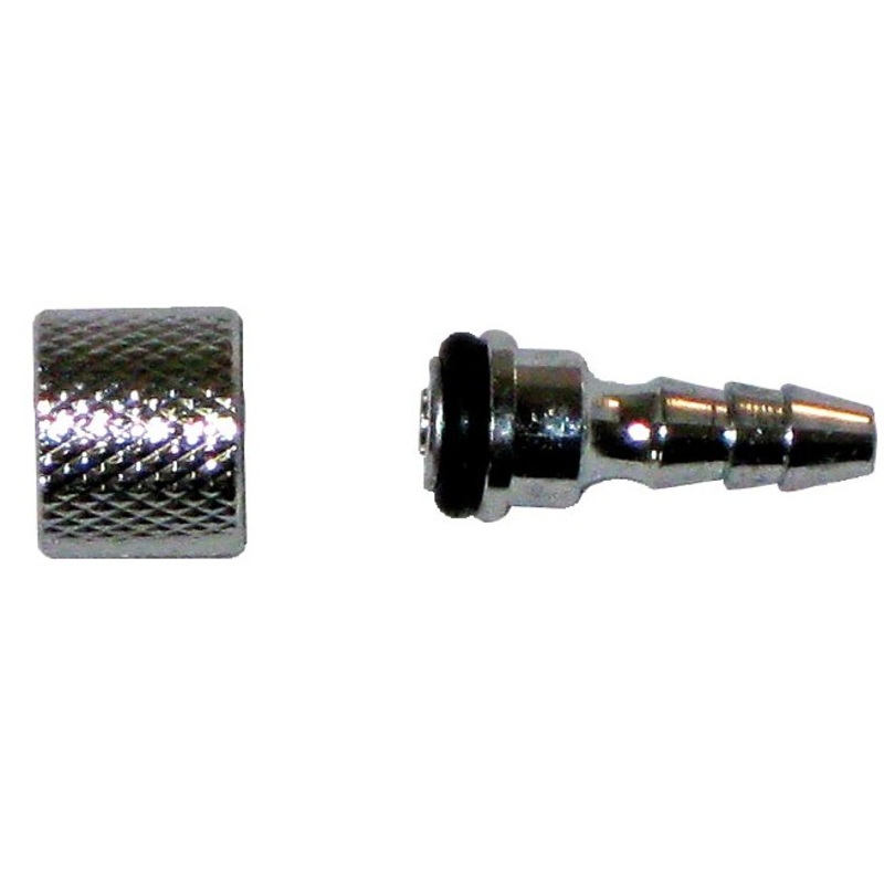 Hose connection for airbrush