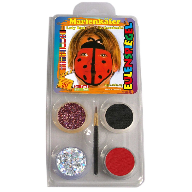 Ladybug glitter make-up set