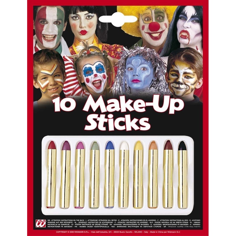 Make-up pen set 10 pieces