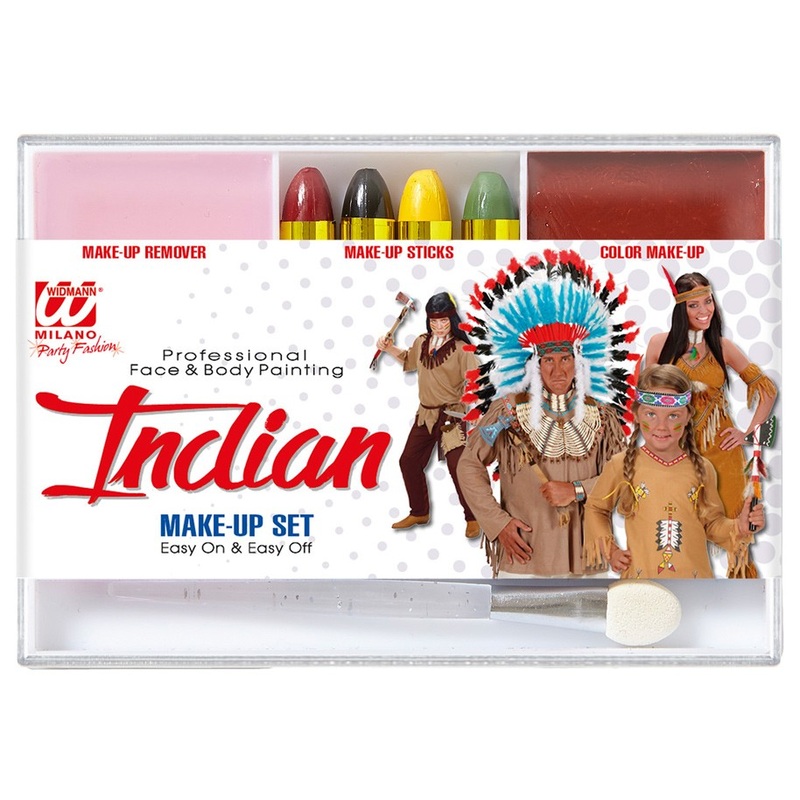 Native American Indian makeup set
